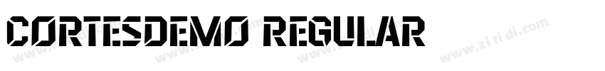 CortesDemo Regular字体转换 CortesDemo Regular字体转换